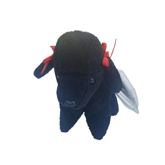 TY Beanie Baby GIGI MINT Protected 1997 1998 RARE Errors Tush Tag Black Poodle - Picture 14 of 14